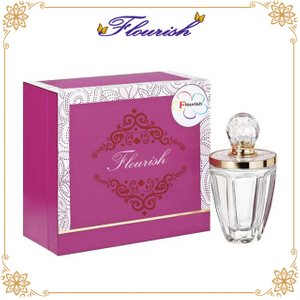 Boîte de papier de pulvérisation de parfum de luxe pour femme