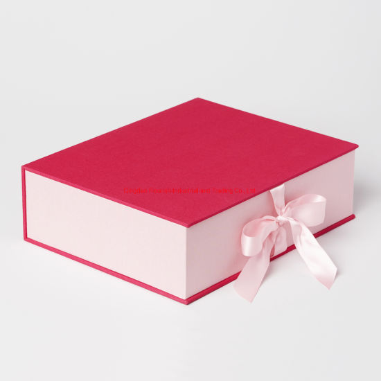 Boîte-cadeau de petit gâteau de biscuit de cuisson de papier enduit d'impression polychrome de logo d'OEM