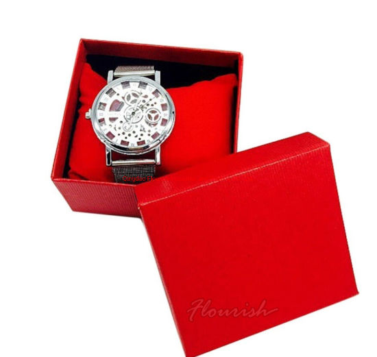 Boîte de montre d'emballage cadeau de bonne qualité