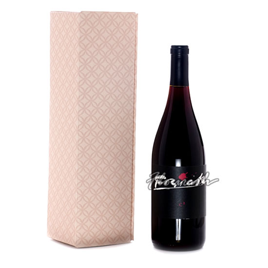 BOÎTE DE BOISSON DE BOISSON DE BOISSON DE VIN DE BOISSON DU PAPIER KRAFT ECO