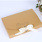 Type de fenêtre Boîte de rangement en papier kraft pour peignoir pour hommes