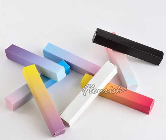 Boîte à ongles scintillante pour salon de beauté chic pour femmes