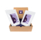 Boîte d'emballage portative qui respecte l'environnement de poudre de jus de thé de café de confiture de miel de papier ondulé