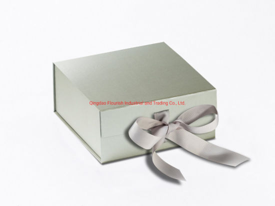 Boîte de papier cosmétique d'emballage de parfum de carton rigide de rectangle fait sur commande