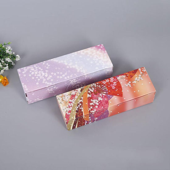 Fleur imprimant la boîte de papier d'emballage de lotion de toner de produit de soin de la peau de carton