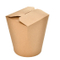 Boîte de nouilles instantanées de restauration rapide de papier d'emballage recyclable qui respecte l'environnement de catégorie comestible