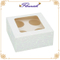 Emballage de biscuit de cuisson doux en carton blanc Boîte de couverture articulée
