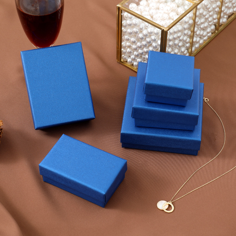 Boîte-cadeau de bijoux de luxe d'impression de logo personnalisé d'usine de la Chine